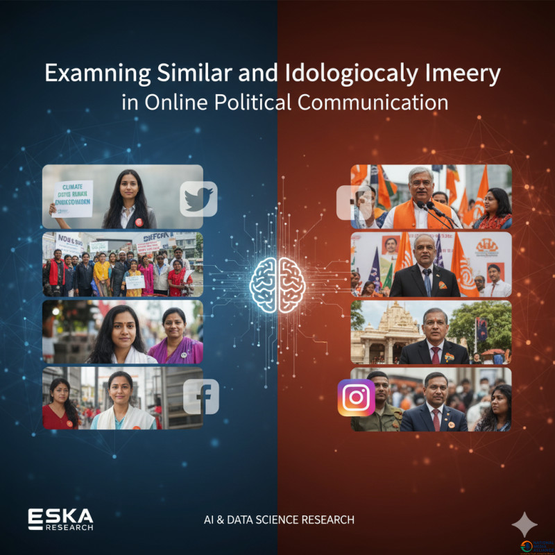 Examining Similar and Ideologically Correlated Imagery in Online Political Communication