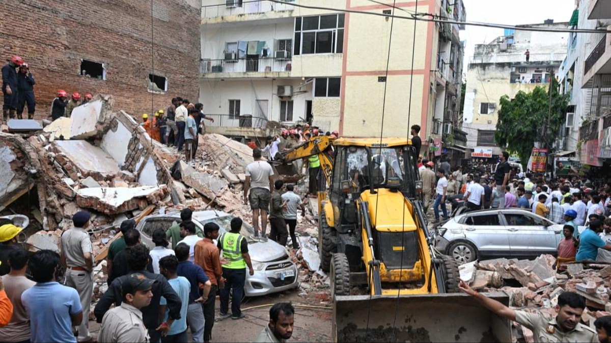 सत्य निकेतन इमारत हादसा: मृतकों की संख्या बढ़कर हुई 7, मजिस्ट्रियल जांच के आदेश; घटना का CCTV आया सामने